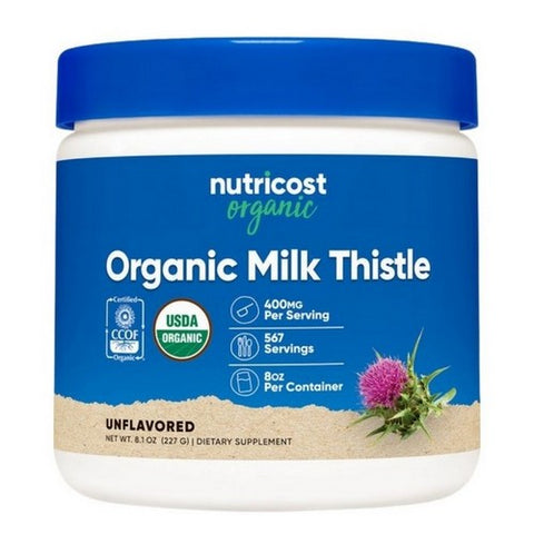 Nutricost, Milk Thistle Powder Organic, 8 Oz