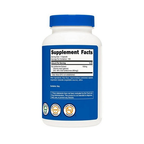 Nutricost, Soy Isoflavones, 150 Mg, 180 Count