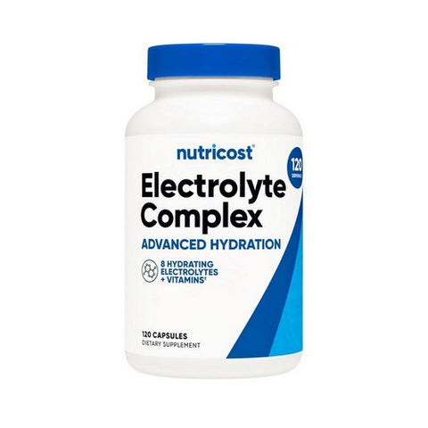 Nutricost, Electrolyte Capsules, 900 Mg, 120 Count