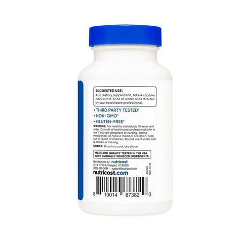 Nutricost, Performance Ursolic Acid, 300 Mg, 120 Caps