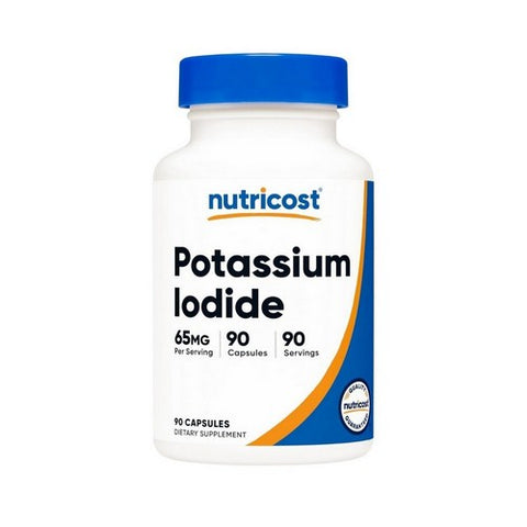 Nutricost, Potassium Iodide, 65 Mg, 90 Count