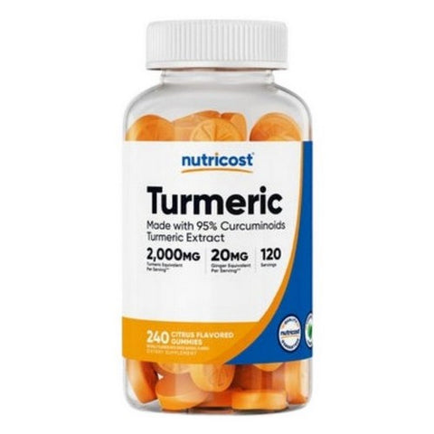 Nutricost, Turmeric Gummies, 2000 MG, 240 Count