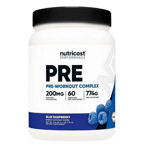Nutricost, Preworkout Complex Blue Raspberry, 60 Servings