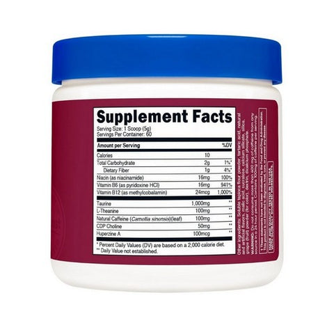 Nutricost, Energy Complex Powder Grape, 60 Servings