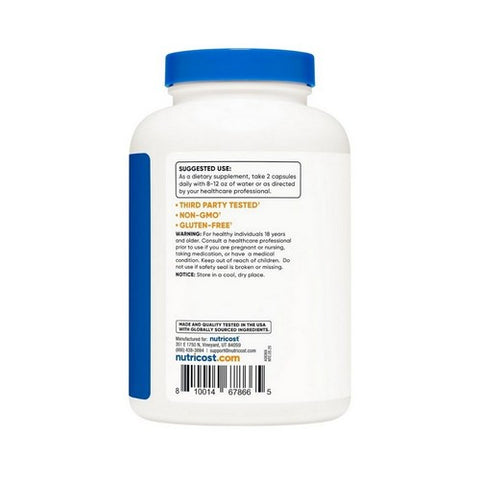 Nutricost, Monolaurin Capsules, 1000 Mg, 240 Count