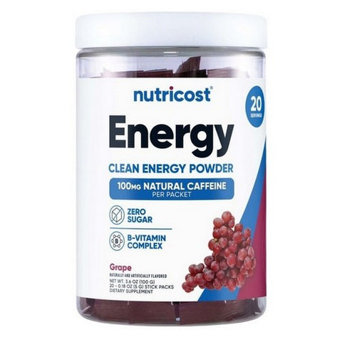 Nutricost, Energy Complex Stickpacks Grape, 20 Sticks