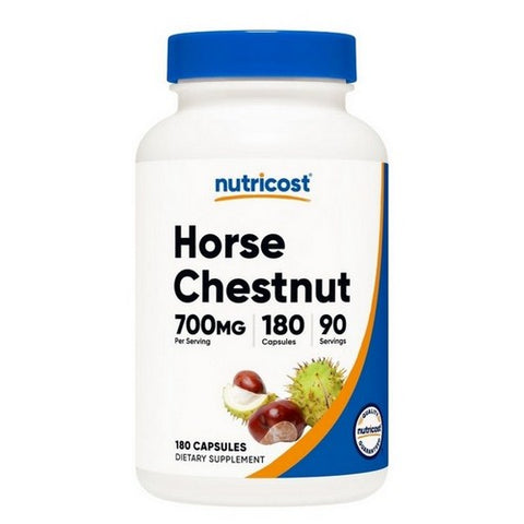 Nutricost, Horse Chestnut Capsules, 700 Mg, 180 Count