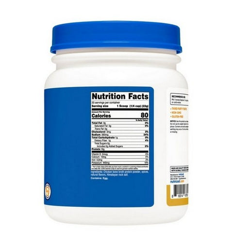 Nutricost, Chicken Bone Broth Protein Powder Chicken Soup, 20 Servings
