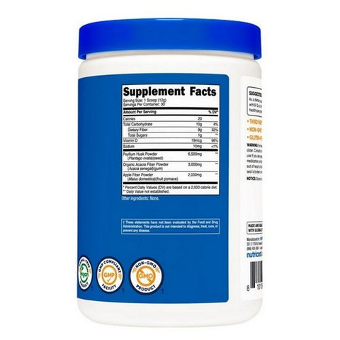 Nutricost, Soluble Fiber Powder Berry, 30 Serving