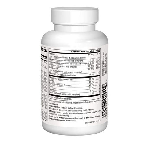 Source Naturals, Mega-One No Iron, 30 Tabs