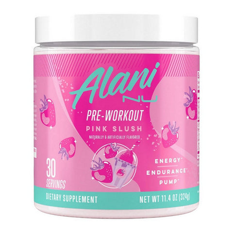 Pre Workout Pink Slush 10.2 Oz by Alani Nu
