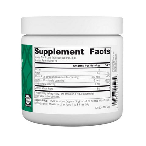 Source Naturals, Chlorella, From Yaeyama Powder 8 Oz