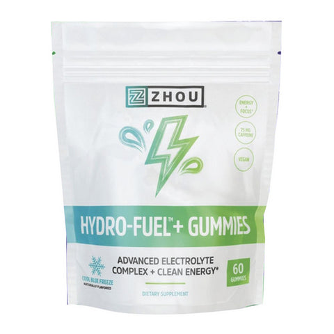 Zhou Nutrition, Hydro Fuel Plus Electrolyte Gummies, 60 Count
