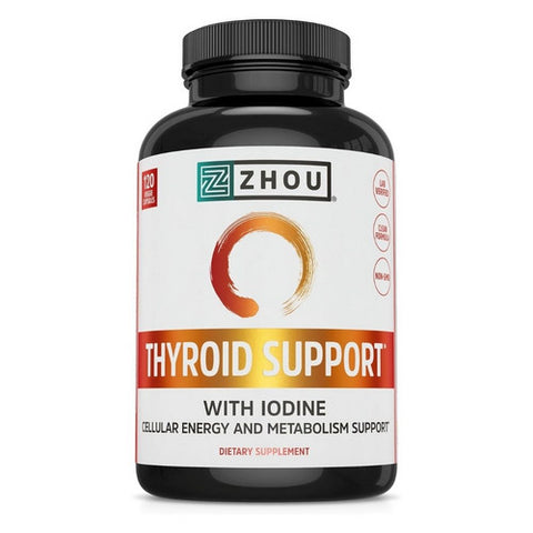 Thyroid Support 120 Count by Zhou Nutrition