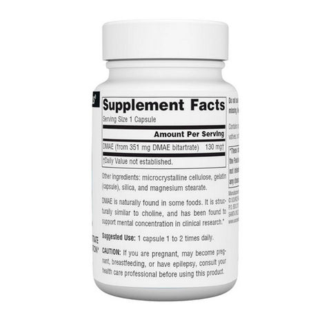 Source Naturals, Dmae Capsules, 50 Caps