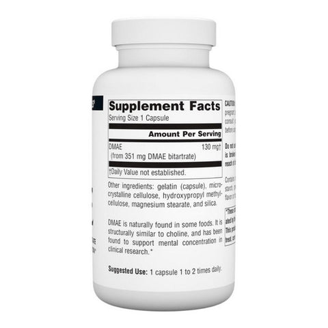 Source Naturals, Dmae Capsules, 200 Caps