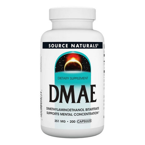 Source Naturals, Dmae Capsules, 200 Caps