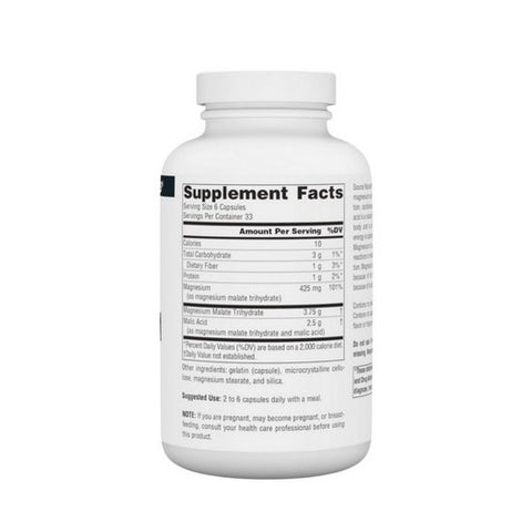 Source Naturals, Magnesium Malate, 200 Caps