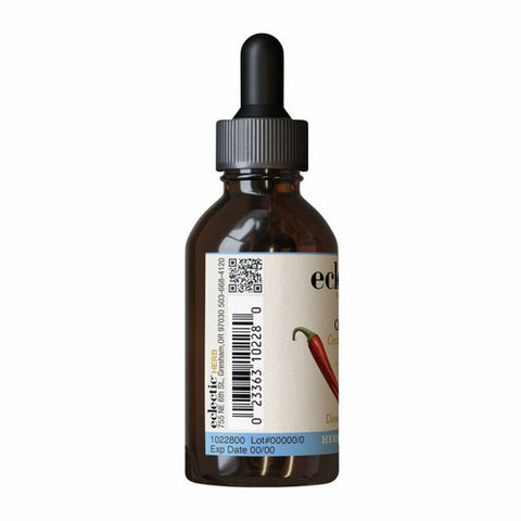 Eclectic Herb, Cayenne, 2 Oz with Alcohol