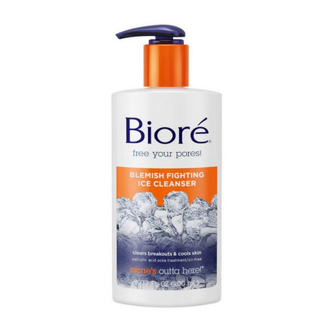 Blemish Fighting Ice Cleanser 6.77 Oz (Case Of 3) by Biore