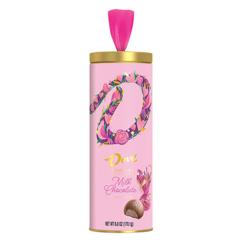 Dove, Valentines Day Milk Chocolate Truffles Chocolate Gift, 6 Oz (Case Of 6)