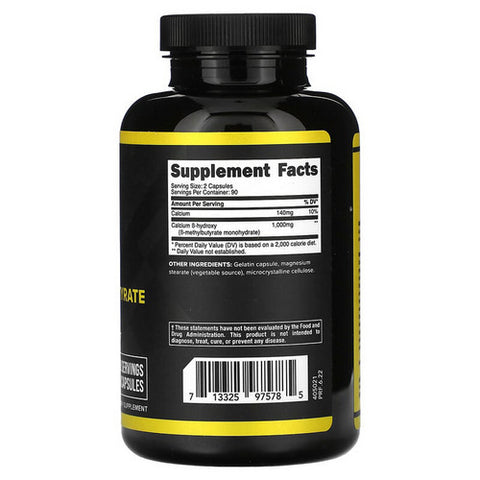 Primaforce, HMB (beta-hydroxy beta-methylbutyrate), 1,000 Mg, 180 Caps