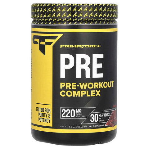 Primaforce, Pre-Workout Complex Powder Grape, 30 Servings
