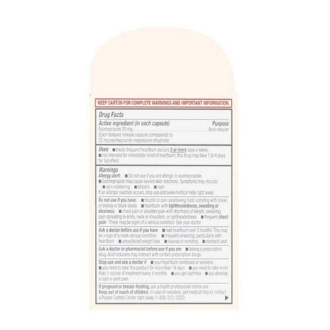 Foster And Thrive, Acid Reducer, 20 Mg, 14 Capsules