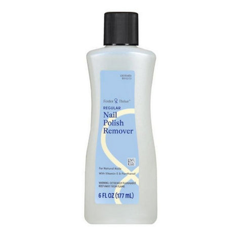 Foster And Thrive, Regular Nail Polish Remover, 6 Oz