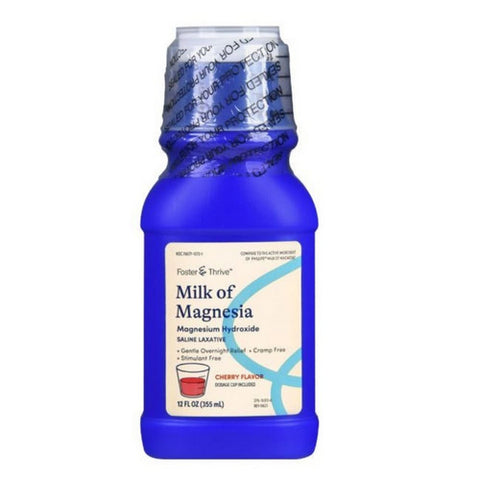 Foster And Thrive, Milk Of Magnesia, 12 Oz