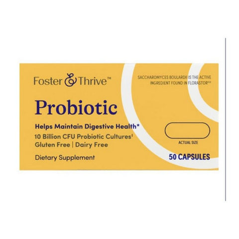 Foster And Thrive, Probiotic Capsules, 50 Count
