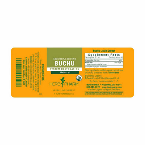 Herb Pharm, Buchu, 4 Oz