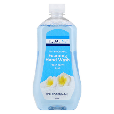 Equaline, Antibacterial Foaming Hand Wash Refill Fresh Scent, 32 Oz (Case Of 4)
