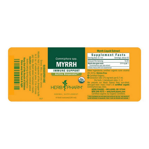 Herb Pharm, Myrrh, 4 oz