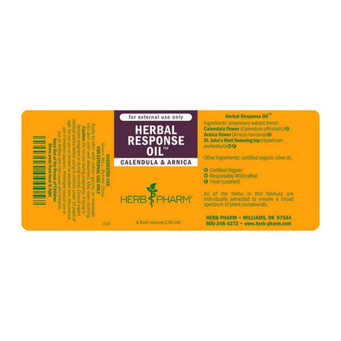 Herb Pharm, Herbal Response Oil, 4 Oz
