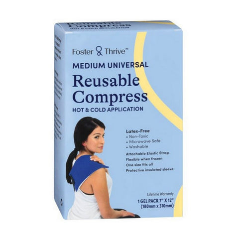 Universal Reusable Compress Medium 1 Count by Foster And Thrive
