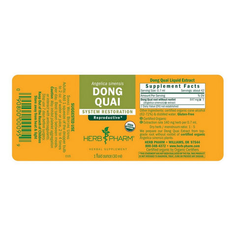 Herb Pharm, Dong Quai Extract, 1 Oz