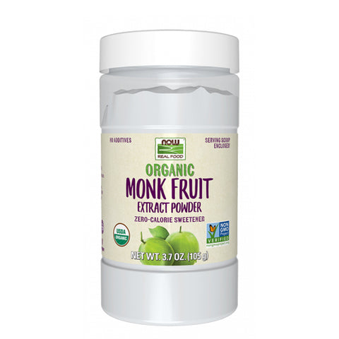 Now Foods, Organic Powder Monk Fruit Extract, 3.7 Oz