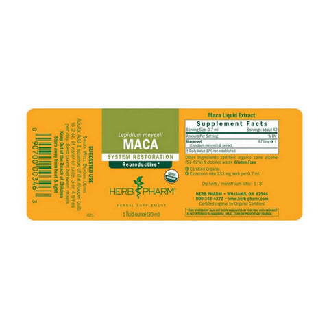 Herb Pharm, Maca Extract, 1 Oz