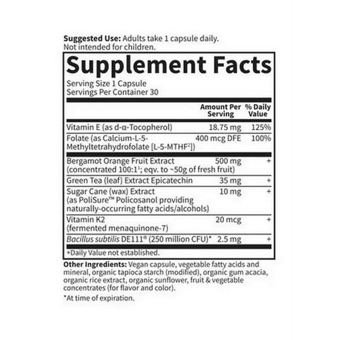 Garden of Life, Herbals Heart Health Capsules, 30 Capsules