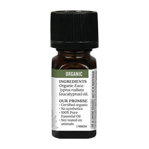 Aura Cacia, Aura Cacia Organic Eucalyptus Essential Oil, 0.25 Oz