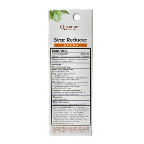 Quantum Health, Scar Reducing Herbal And Nutrient Cream, 0.75 Oz