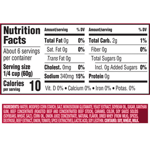 Heinz, HomeStyle Bistro Au Jus Gravy, 12Oz (Case Of 12)