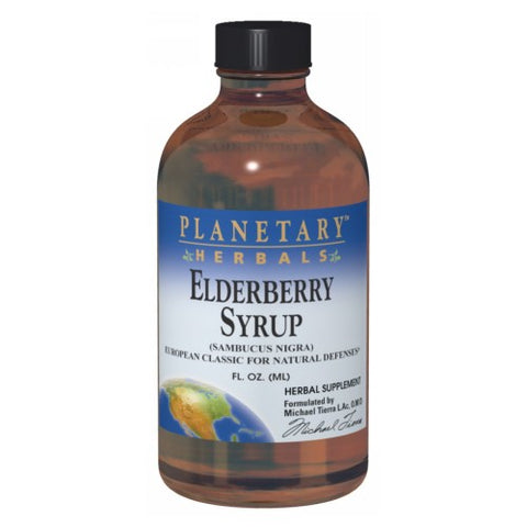 Planetary Herbals, Elderberry Syrup, 4 fl oz
