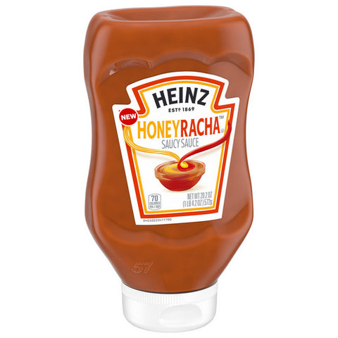 Heinz, Honeyracha Saucy Sauce Bottle, 20.2 Oz (Case Of 6)