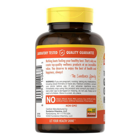 Sundance, Glucosamine Chondroitin With MSM and Turmeric, 80 Caps