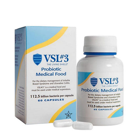 High Potency Multi Strain Probiotic 60 Caps by Vsl#3