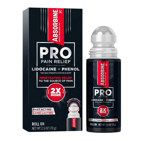 Pro Roll On Deep Penetrating Max Strength Pain Relievers 2.5 Oz by Absorbine