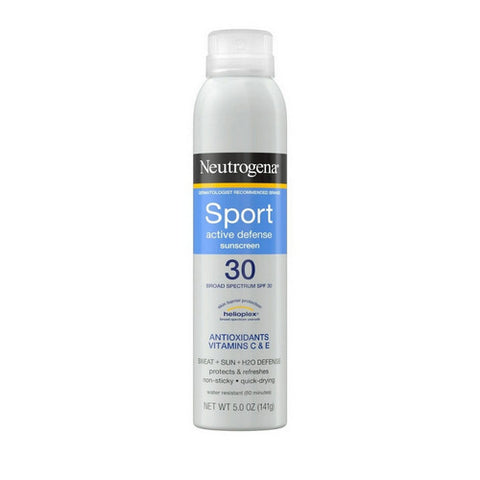 Sport Active Defense SPF 30 Sun Screen Spray 5 Oz by Neutrogena