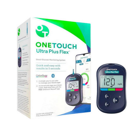 Ultra Plus Flex Blood Sugar Monitor For Blood Sugar Test Kit 1 Kit by Onetouch